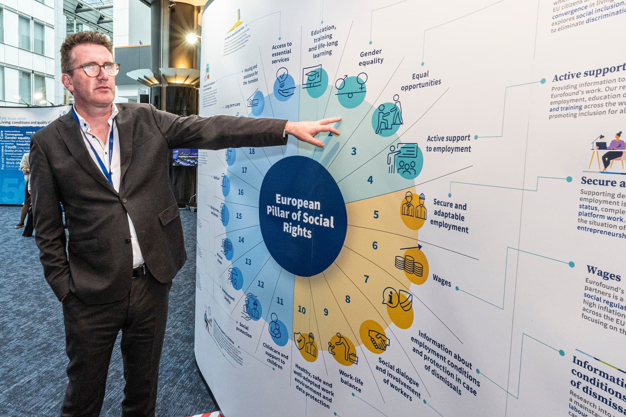 Photo of pillar of social rights