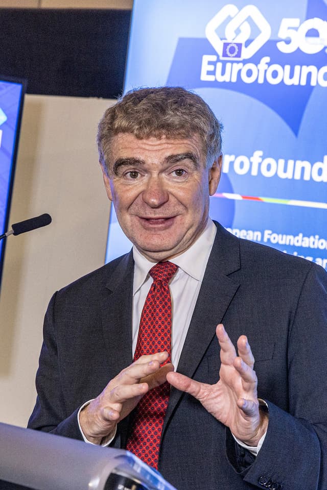 Eurofound exhibition visitor